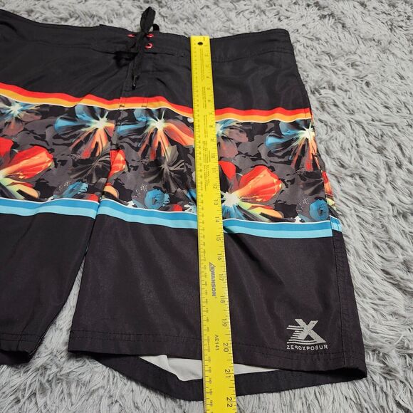 Zeroxposur Board Shorts Mens‎ Size XL Lined Swim Surfing Swimming Beach Pockets - Picture 9 of 11
